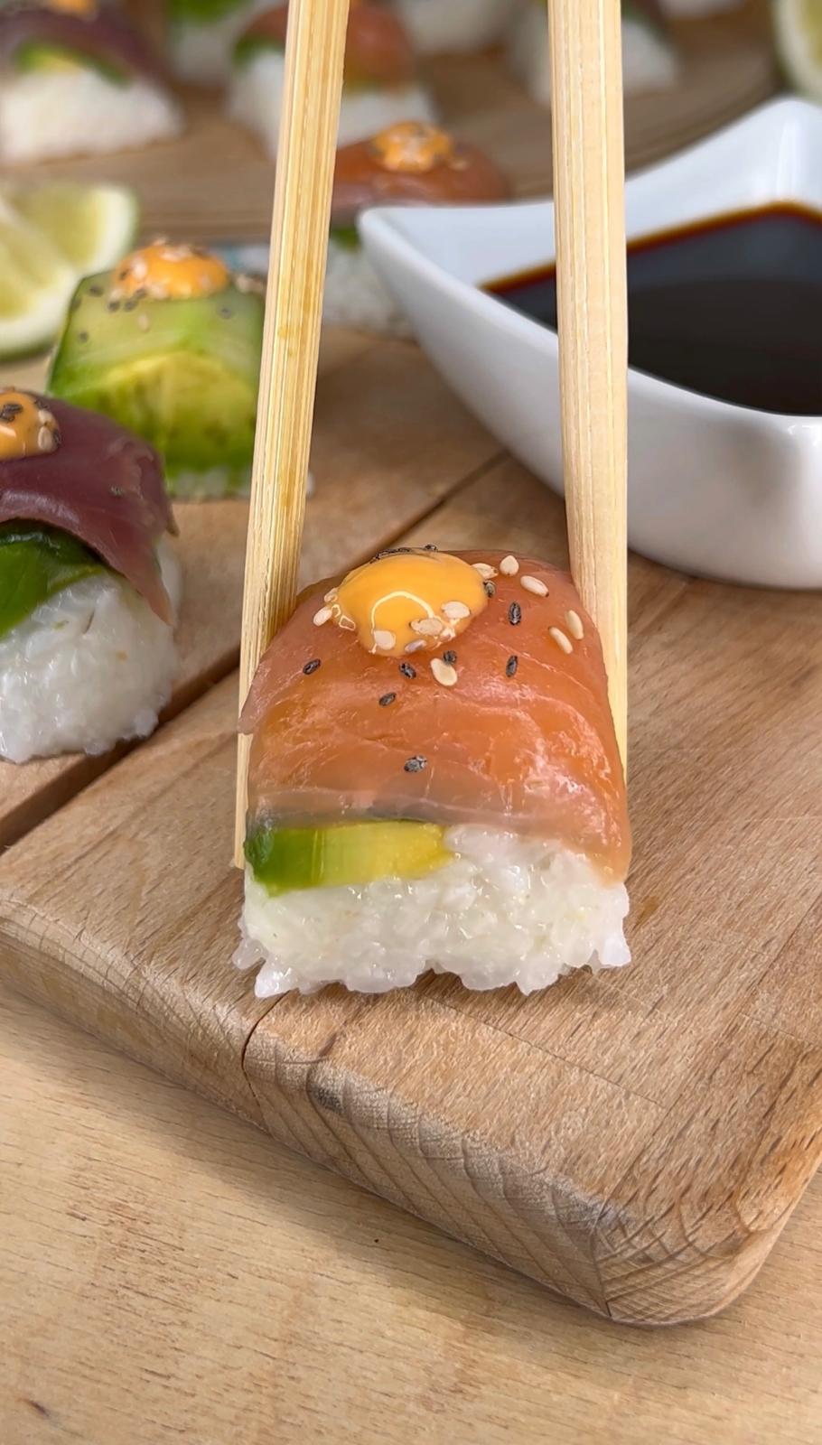 SUSHI FACILE light, solo 4 ingredienti