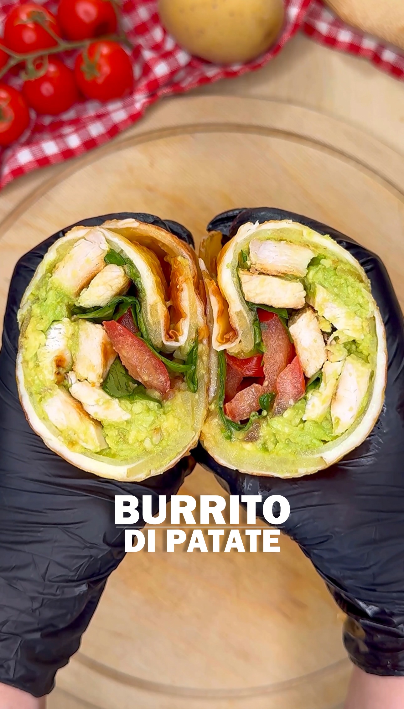 BURRITO DI PATATE 2 INGREDIENTI LOW CARB!